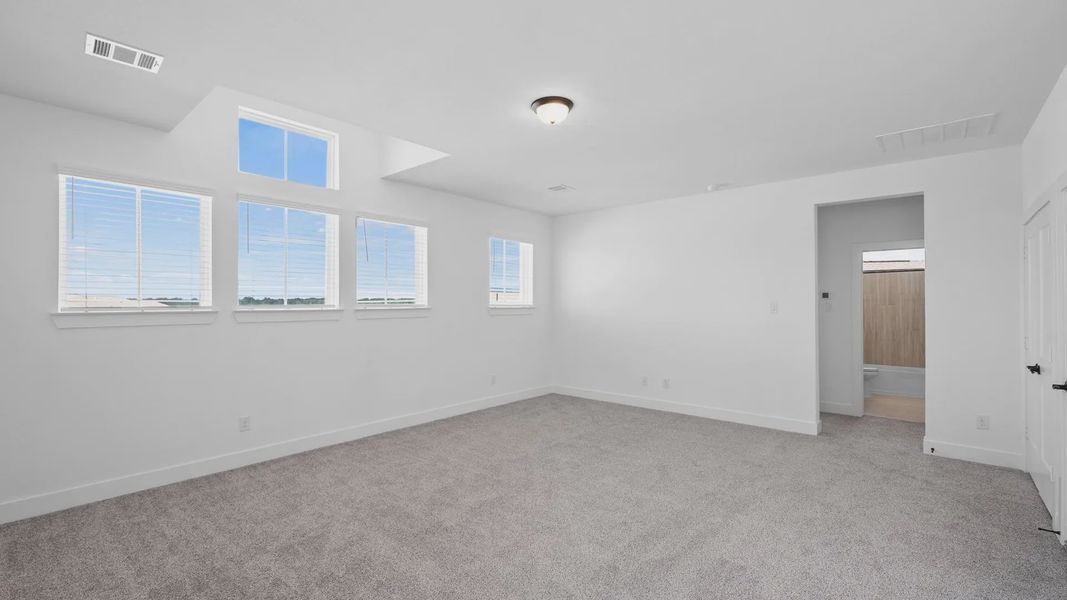 Spacious, unfurnished interior of a new home in Lariat, Liberty Hill (Image 22). Spacious, unfurnished interior of a new home in Lariat, Liberty Hill (Image 22).