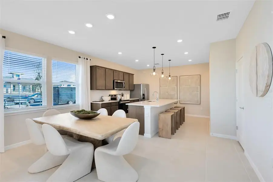 Furnished interior view inside a new home in Tohoqua, Kissimmee (Image 5).