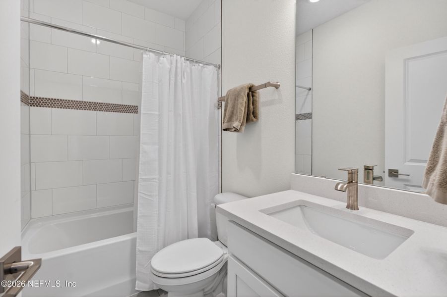 Furnished interior view inside a new home in , St. Johns (Image 22).