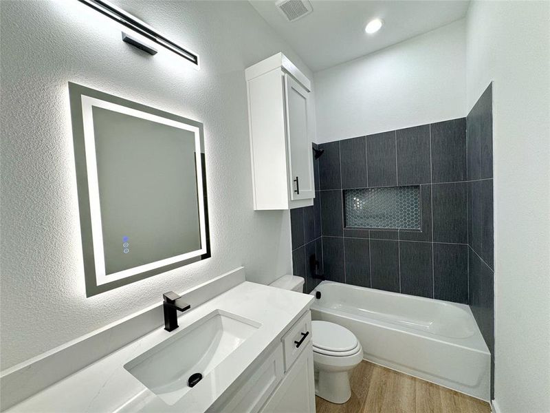 Furnished interior view inside a new home in , Greenville (Image 7).