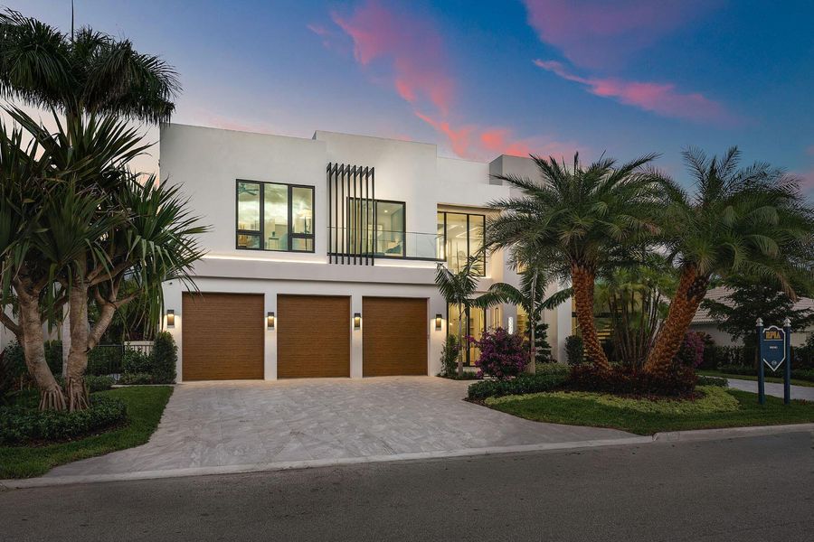 Front exterior of a new home in , Boca Raton, FL, highlighting curb appeal (Image 1).