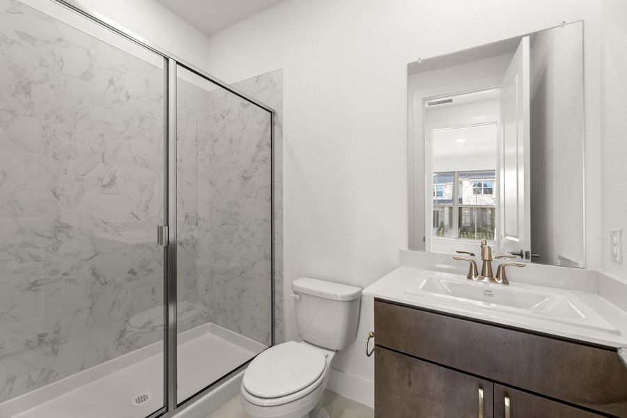 Furnished interior view inside a new home in Union Park, Little Elm (Image 13).