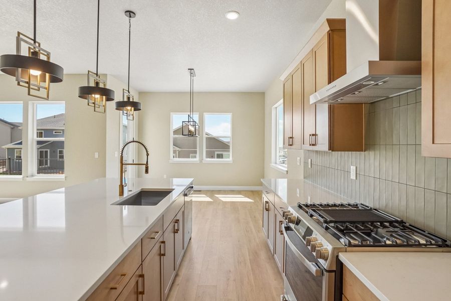 Furnished interior view inside a new home in Jackson Creek North, Monument (Image 12).
