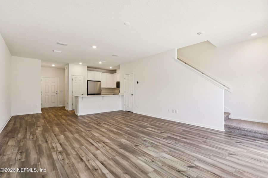 Spacious, unfurnished interior of a new home in Orchard Park Townhomes, St. Augustine (Image 30). Spacious, unfurnished interior of a new home in Orchard Park Townhomes, St. Augustine (Image 30).