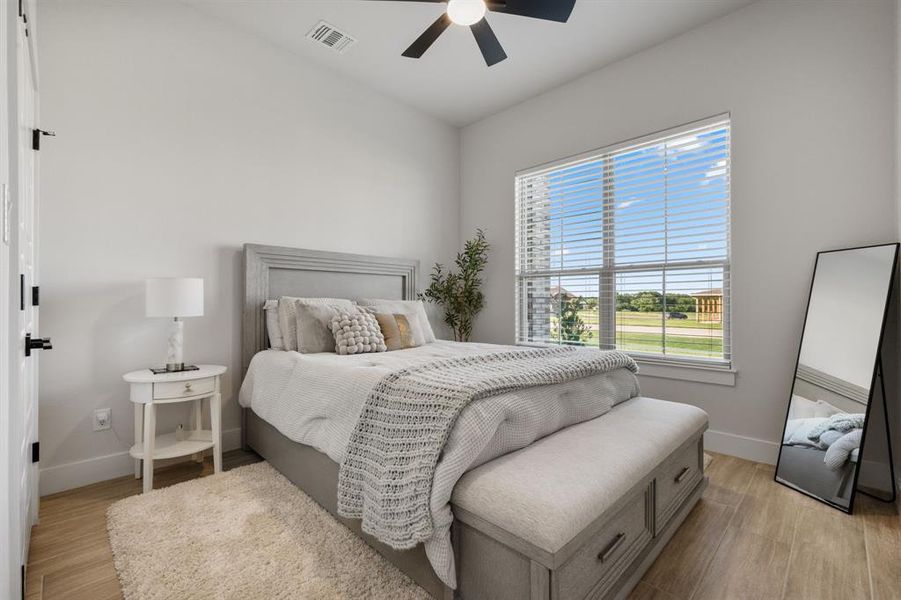 Furnished interior view inside a new home in Pecan Plantation, Granbury (Image 27).