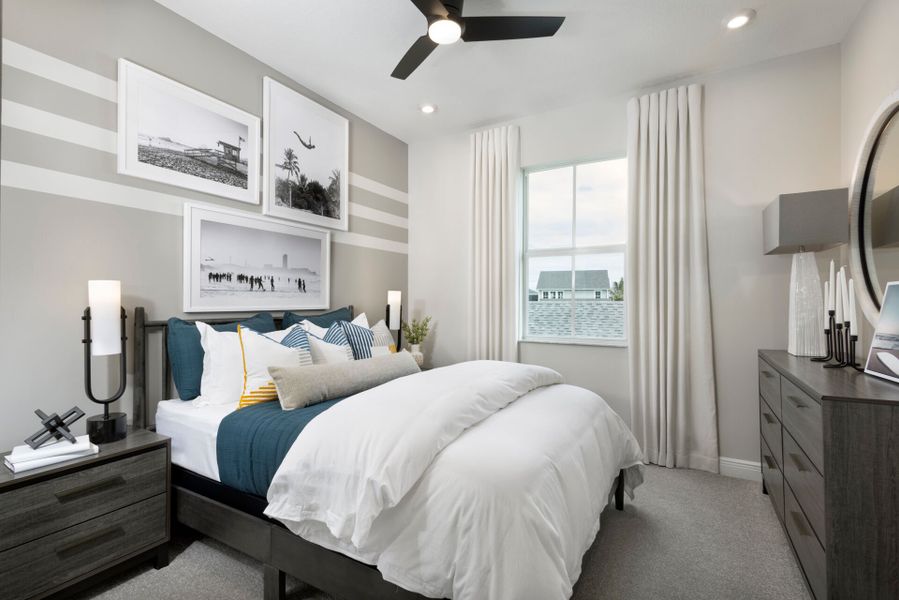 Representative furnished interior of a home built from the Townsend by Mattamy Homes in Newfield, Palm City (Image 13). Representative furnished interior of a home built from the Townsend by Mattamy Homes in Newfield, Palm City (Image 13).