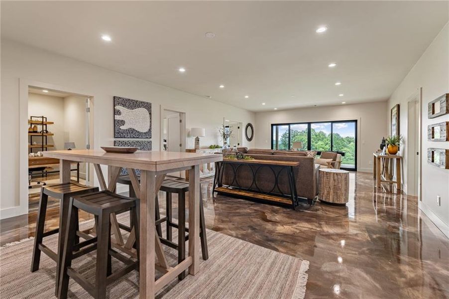 Furnished interior view inside a new home in , Morganton (Image 5).