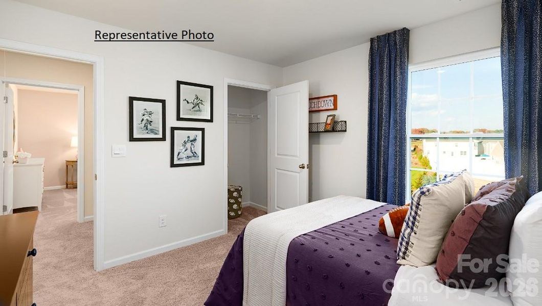 Furnished interior view inside a new home in The Hamptons at Hickory, Hickory (Image 23).