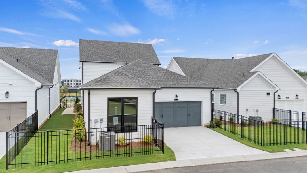 Representative exterior photo of a completed home built from the The Hickory by The Providence Group in Promenade at Sawnee Village, Cumming, GA (Image 20).