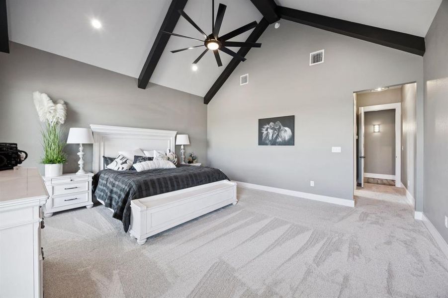 Furnished interior view inside a new home in , Lone Oak (Image 7).