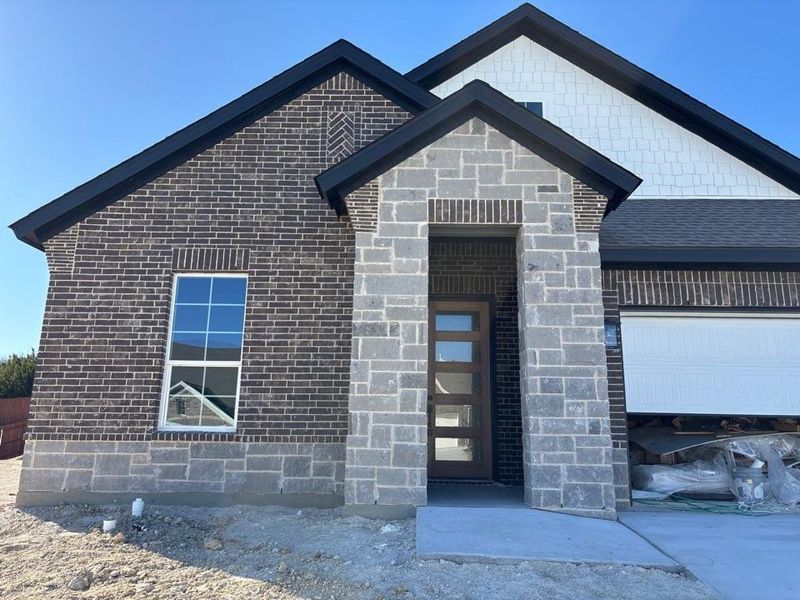 In-progress construction of a new home in Waterford Park, Weatherford, TX (Image 9).