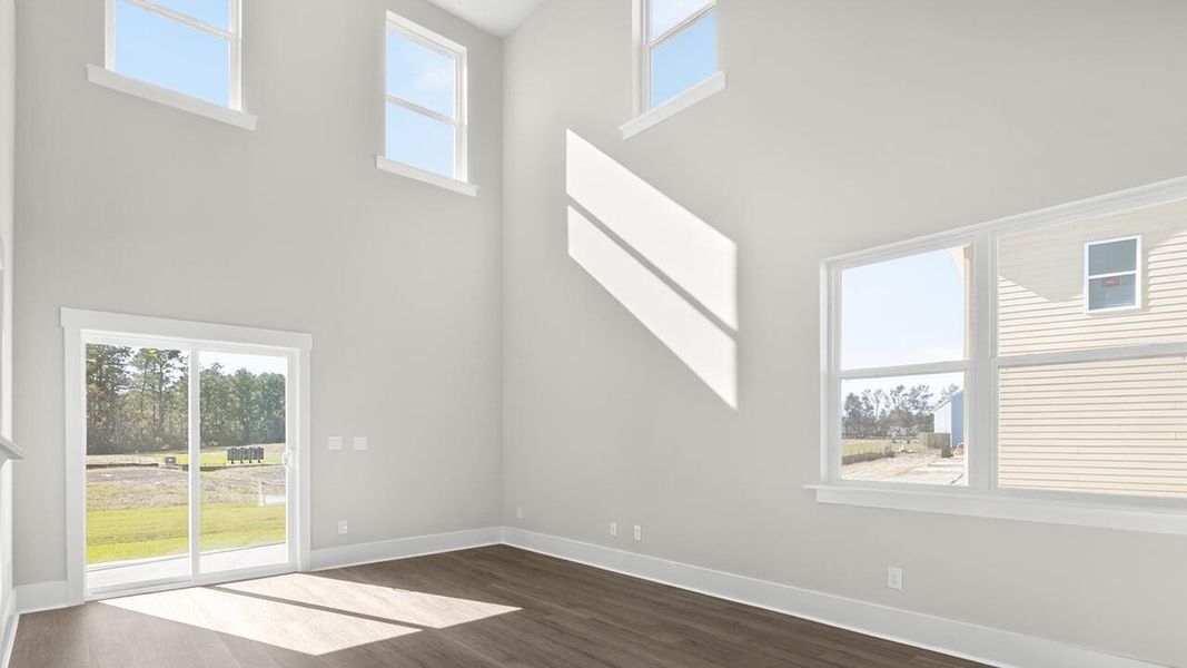 Spacious, unfurnished interior of a new home in Indigo Preserve Townhomes, Leland (Image 18).