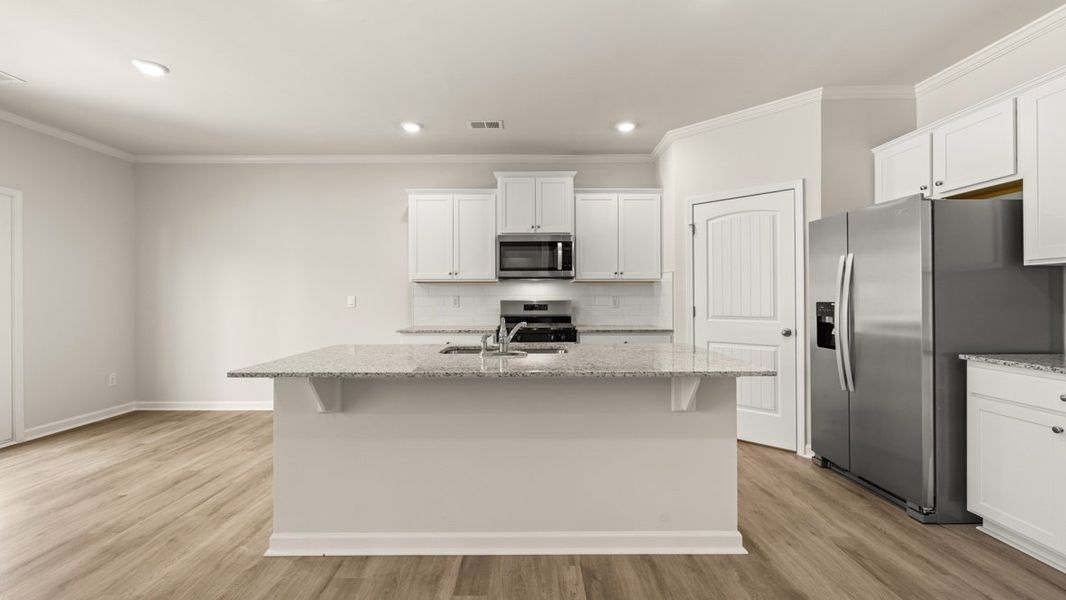 Representative furnished interior of a home built from the Hayden by D.R. Horton in Fairhaven, Lithia Springs (Image 6).