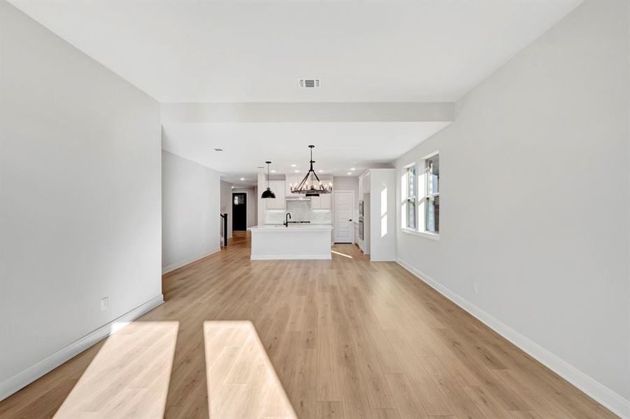 Spacious, unfurnished interior of a new home in Solterra - Garden Series, Mesquite (Image 29).