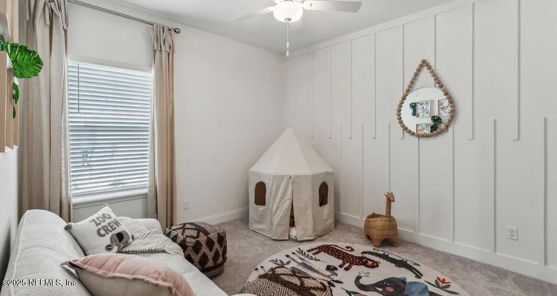 Furnished interior view inside a new home in Silver Meadows at SilverLeaf: Silver Meadows 60s, St. Augustine (Image 20).