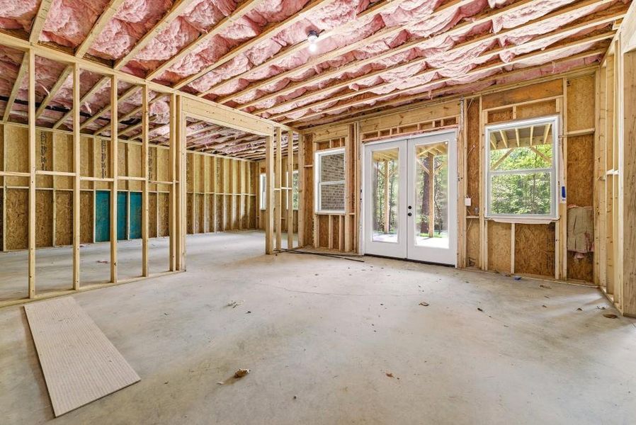 In-progress construction of a new home in , Jefferson, GA (Image 71).