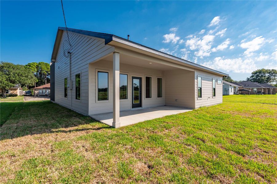 Exterior details and patio area of a home in , Bay City (Image 21). Exterior details and patio area of a home in , Bay City (Image 21).