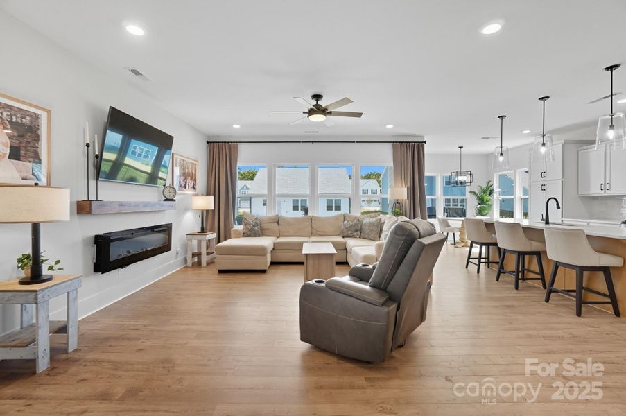 Furnished interior view inside a new home in , Monroe (Image 28).