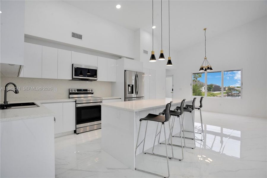Furnished interior view inside a new home in , Cape Coral (Image 15).