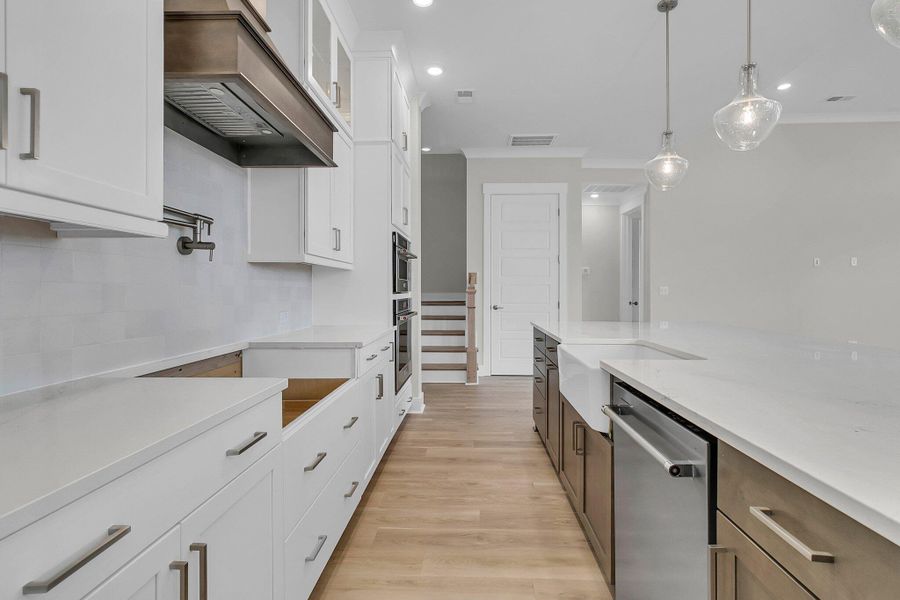 Furnished interior view inside a new home in , Mount Pleasant (Image 10).