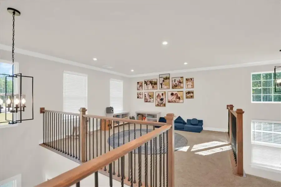Furnished interior view inside a new home in , Fayetteville (Image 70). Furnished interior view inside a new home in , Fayetteville (Image 70).