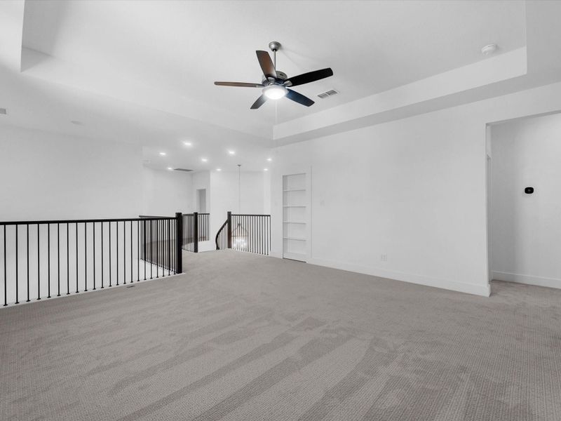 Spacious, unfurnished interior of a new home in Harvest Green, Richmond (Image 12). Spacious, unfurnished interior of a new home in Harvest Green, Richmond (Image 12).