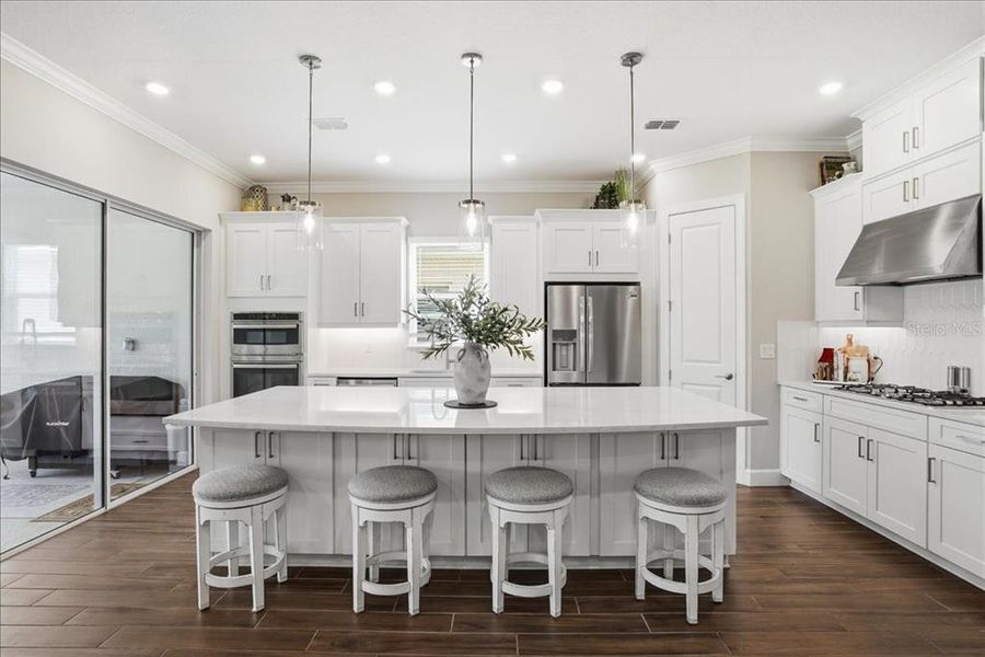 Furnished interior view inside a new home in Esplanade at Artisan Lakes, Palmetto (Image 37).