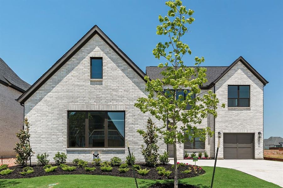 Front exterior of a new home in Quail Hollow, Rockwall, TX, highlighting curb appeal (Image 23).