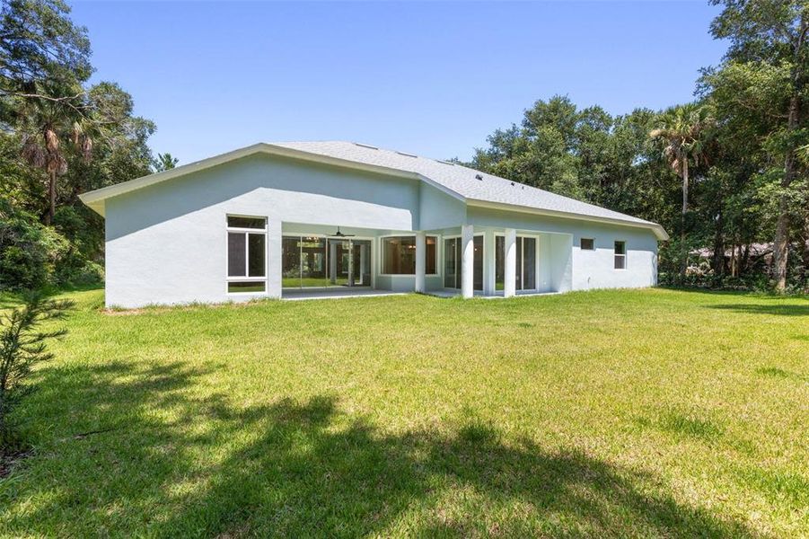 Exterior details and patio area of a home in , Flagler Beach (Image 30). Exterior details and patio area of a home in , Flagler Beach (Image 30).