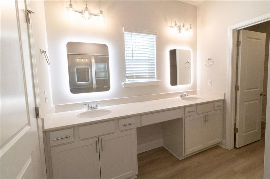 Furnished interior view inside a new home in , Canton (Image 11).