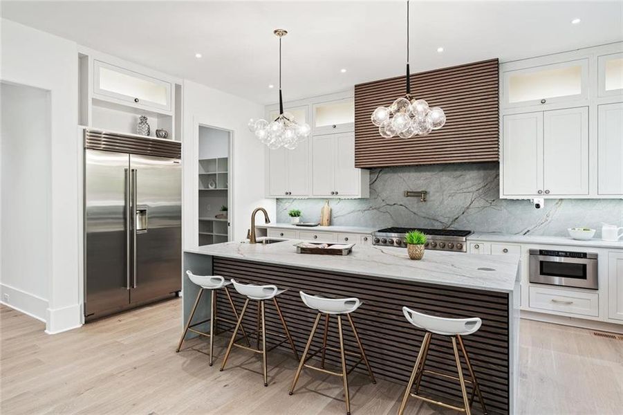 Furnished interior view inside a new home in , Atlanta (Image 16). Furnished interior view inside a new home in , Atlanta (Image 16).