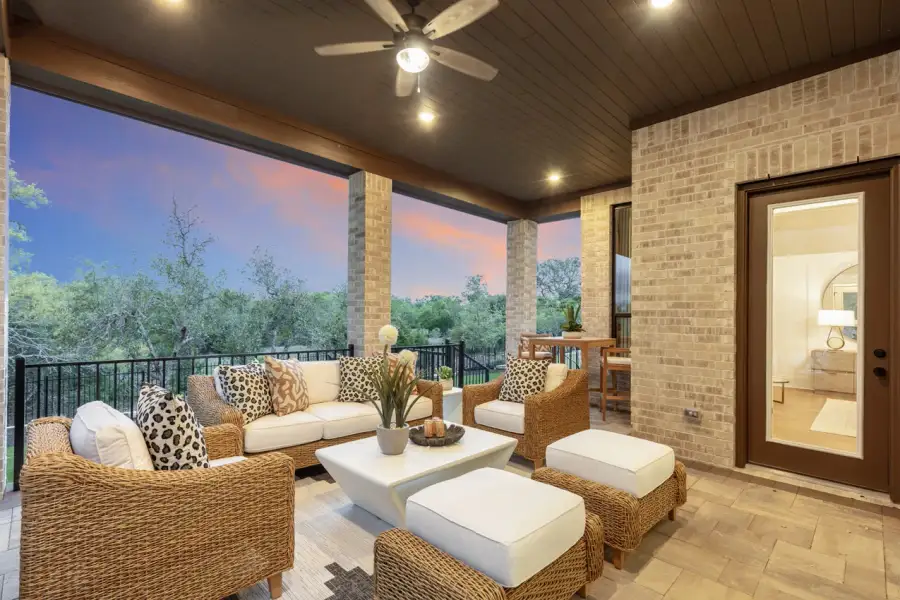Representative Patio - some options shown
