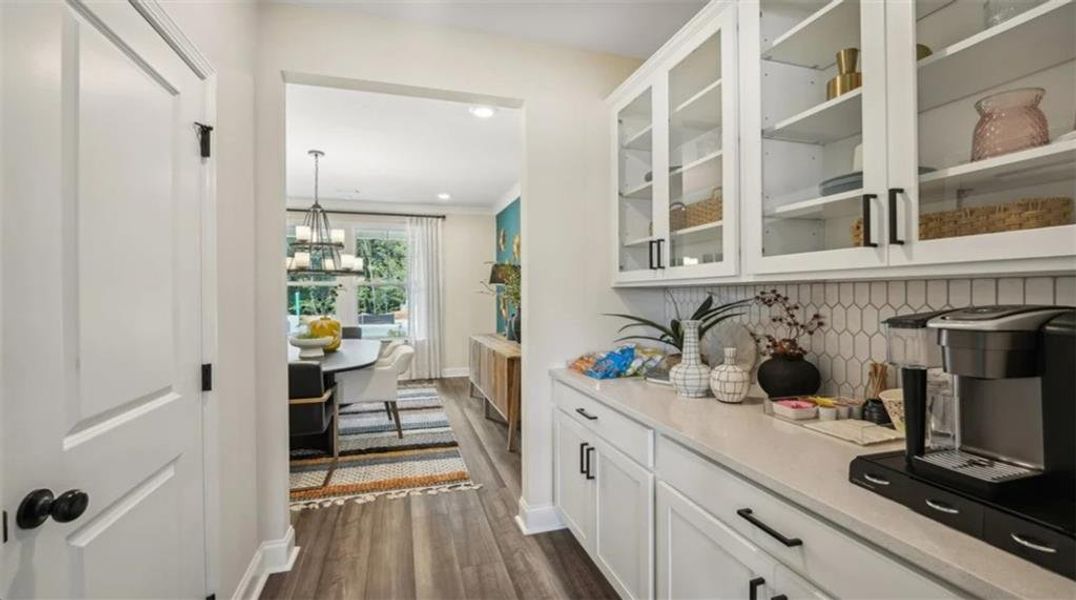 Furnished interior view inside a new home in Bennett Farm, Loganville (Image 16).