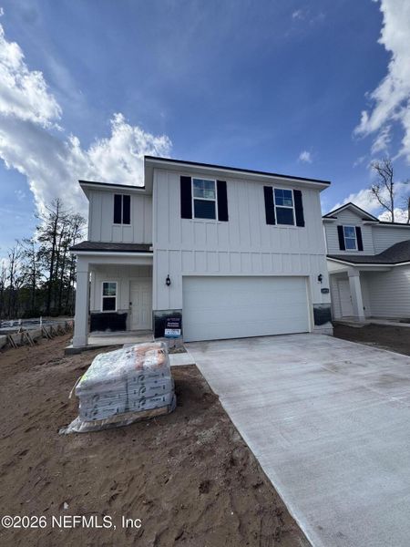 In-progress construction of a new home in The Landings at Pecan Park, Jacksonville, FL (Image 49).