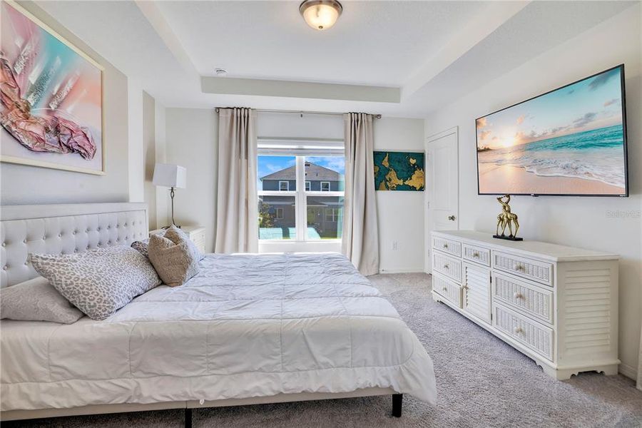 Furnished interior view inside a new home in , Davenport (Image 21).