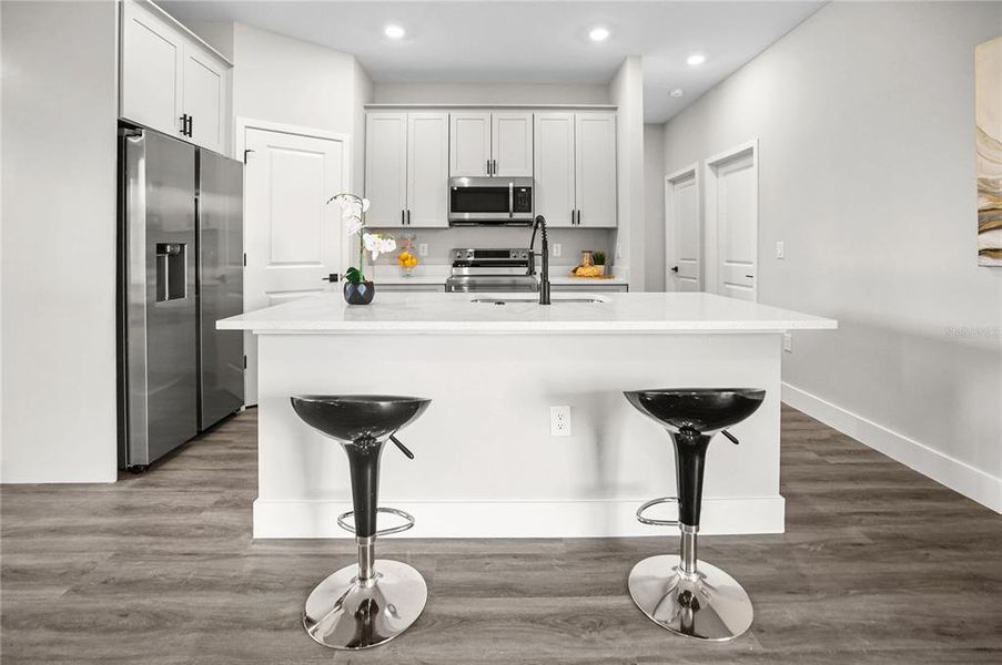 Furnished interior view inside a new home in , Kissimmee (Image 6).