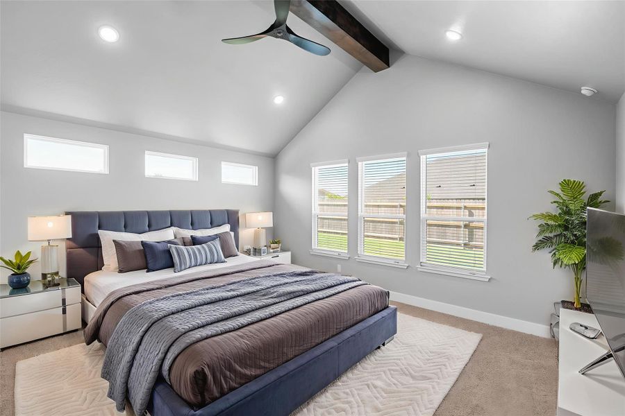 Furnished interior view inside a new home in , Nolanville (Image 16).