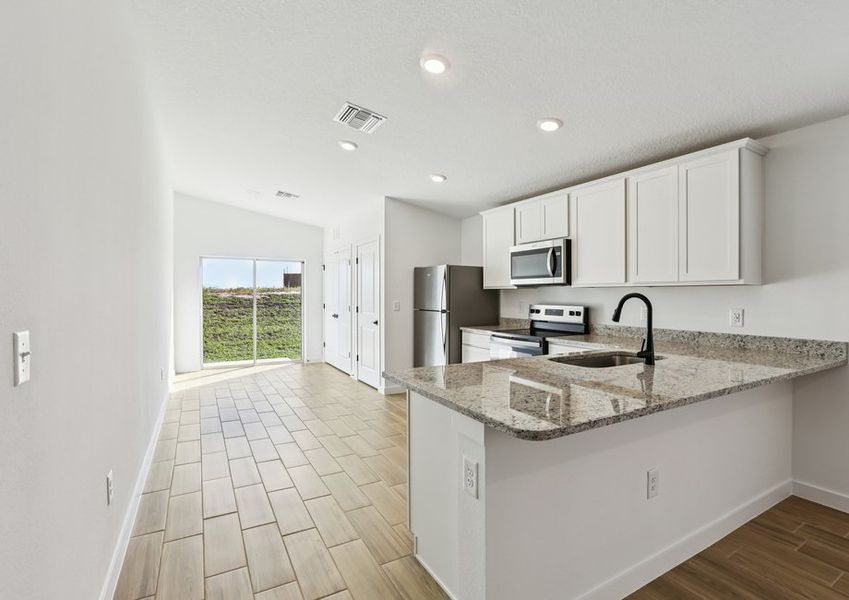 Whip up your favorite recipes in the chef ready kitchen