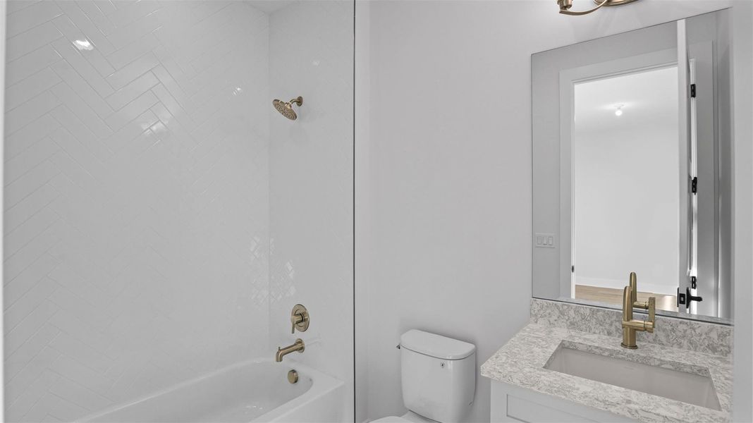 Furnished interior view inside a new home in , Palm Beach Gardens (Image 42).