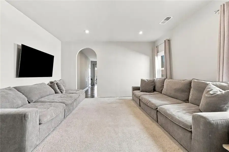 Furnished interior view inside a new home in , Hoschton (Image 7).