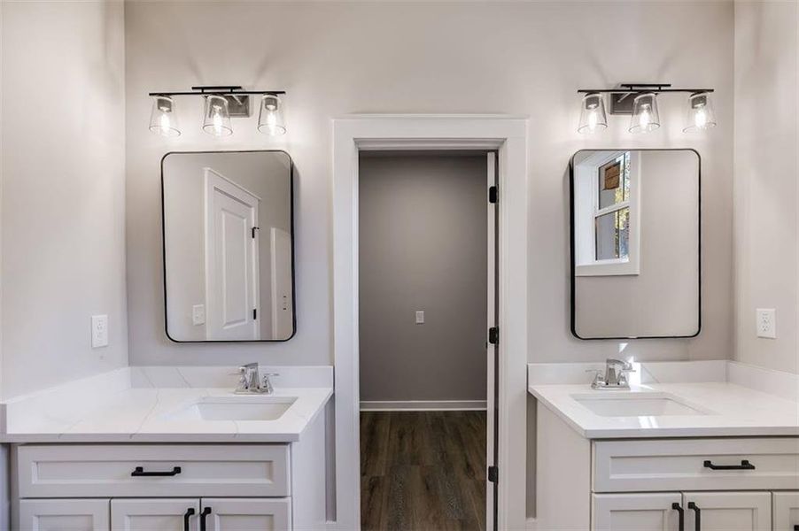 Furnished interior view inside a new home in , Bowdon (Image 10).
