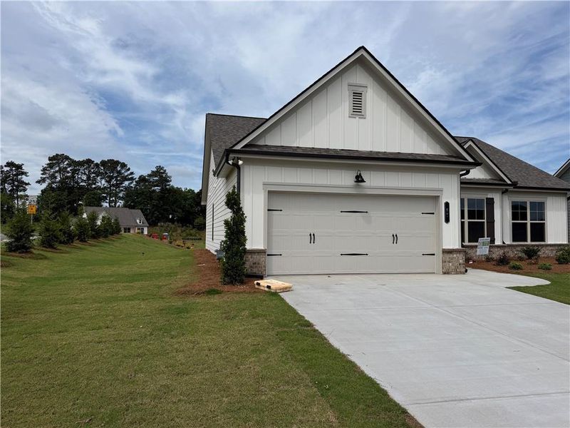 Front exterior of a new home in , Jefferson, GA, highlighting curb appeal (Image 2). Front exterior of a new home in , Jefferson, GA, highlighting curb appeal (Image 2).