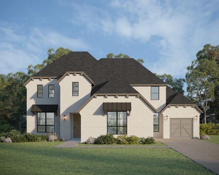 Plan 858 Elevation B
