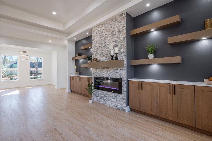 Furnished interior view inside a new home in , Dayton (Image 8).