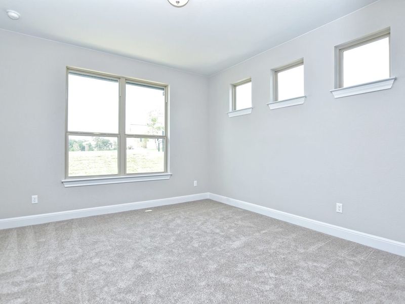 Representative unfurnished interior of a home built from the Coronado I by Giddens Homes in Clearwater Ranch, Liberty Hill (Image 26).