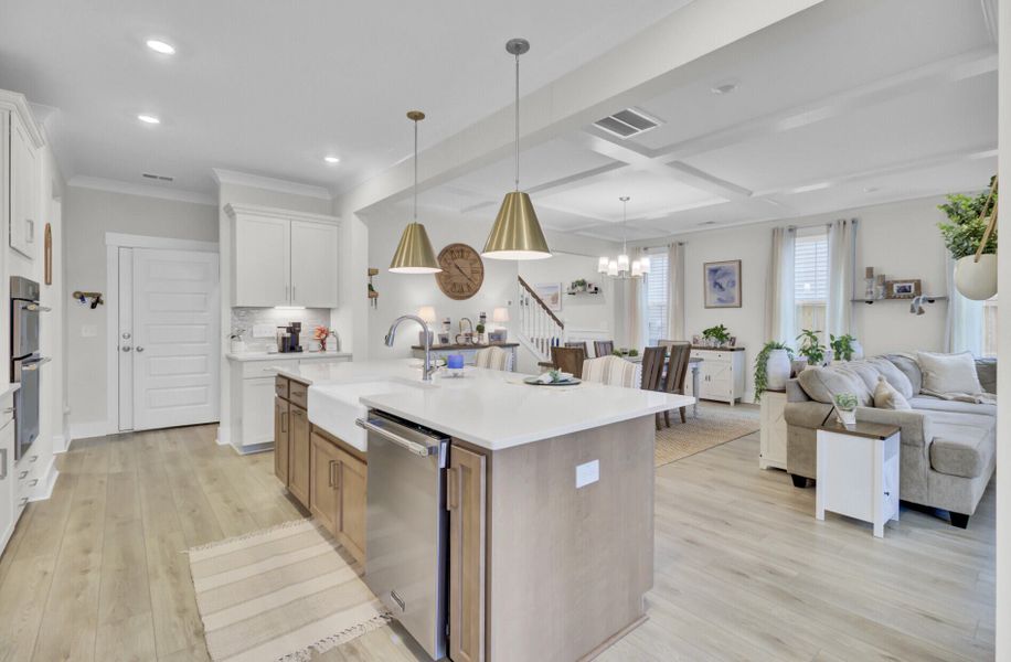 Furnished interior view inside a new home in Lochton, Summerville (Image 39).