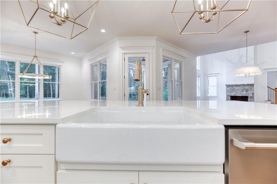 Furnished interior view inside a new home in , Covington (Image 27).