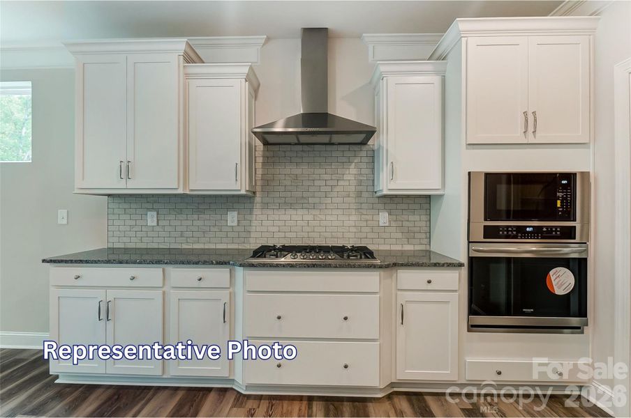 Furnished interior view inside a new home in Caldwell Forest, Charlotte (Image 9).