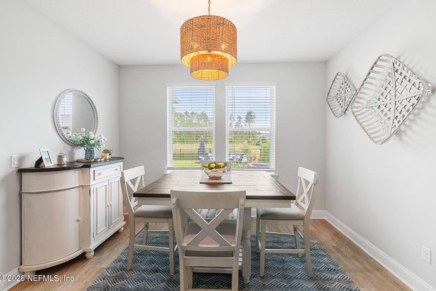 Furnished interior view inside a new home in Reflections at Nocatee, Ponte Vedra (Image 16).