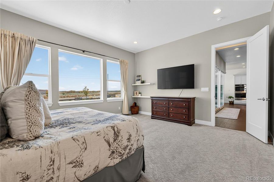 Furnished interior view inside a new home in , Erie (Image 11). Furnished interior view inside a new home in , Erie (Image 11).